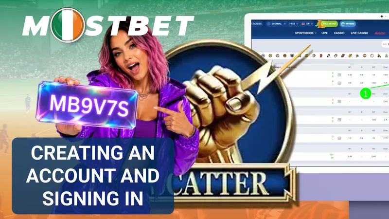 Mostbet account registration and sign-in on Android