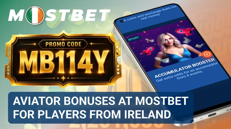 Promotional banner highlighting Aviator-related bonus offers available on the MostBet platform.
