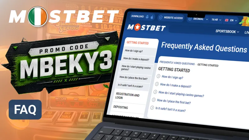 Frequently asked questions section covering the Aviator game on the MostBet website.