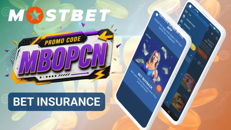 Bet insurance feature for selected wagers on Mostbet