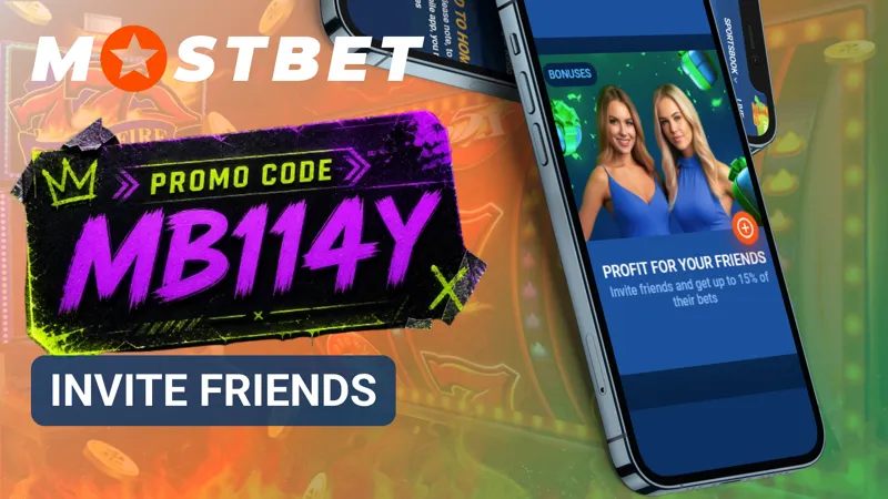 Invite friends referral program on Mostbet Ireland