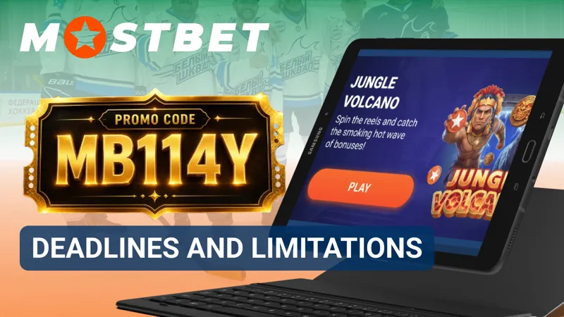 MostBet Casino bonus terms screen showing expiration dates and usage conditions.