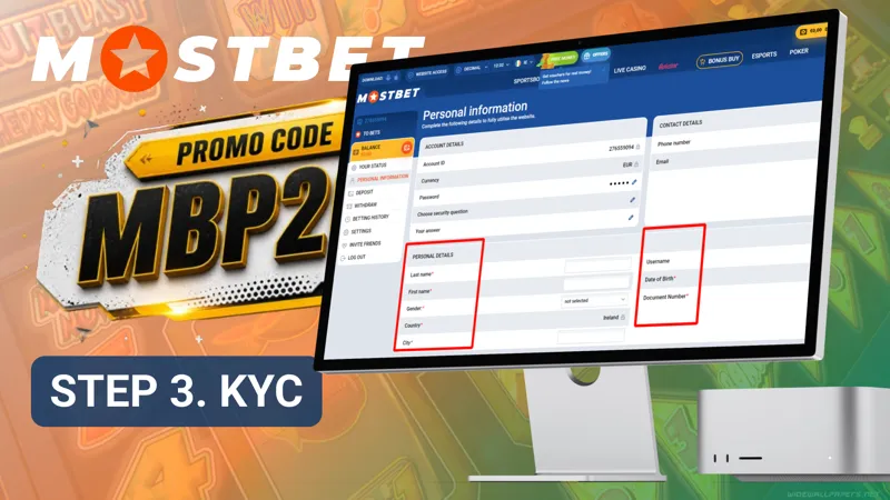 Identity verification process in MostBet Casino with document upload on a smartphone.