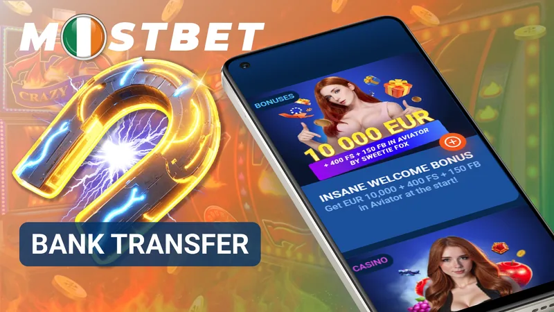 Funding a MostBet account by bank transfer