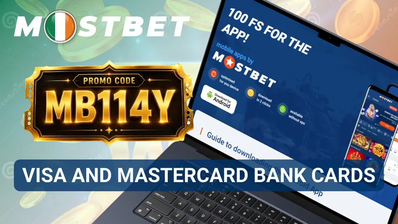 Depositing at MostBet with Visa and Mastercard bank cards
