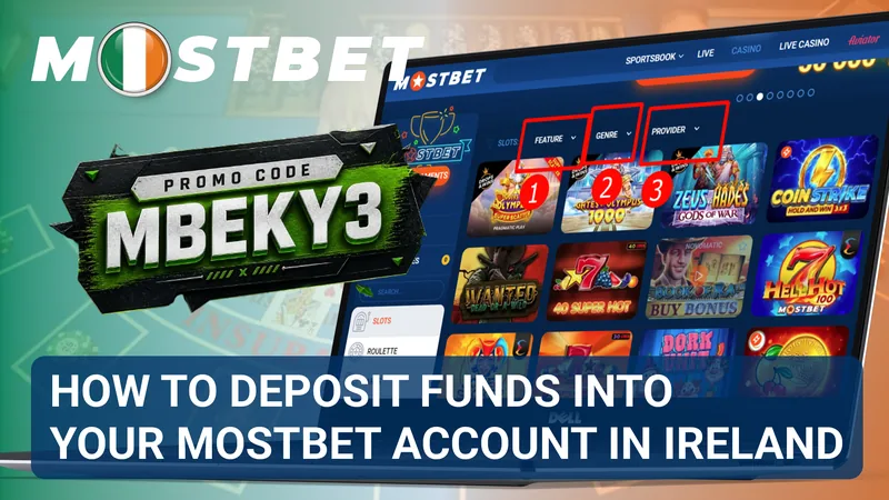 How to deposit funds into a MostBet account in Ireland
