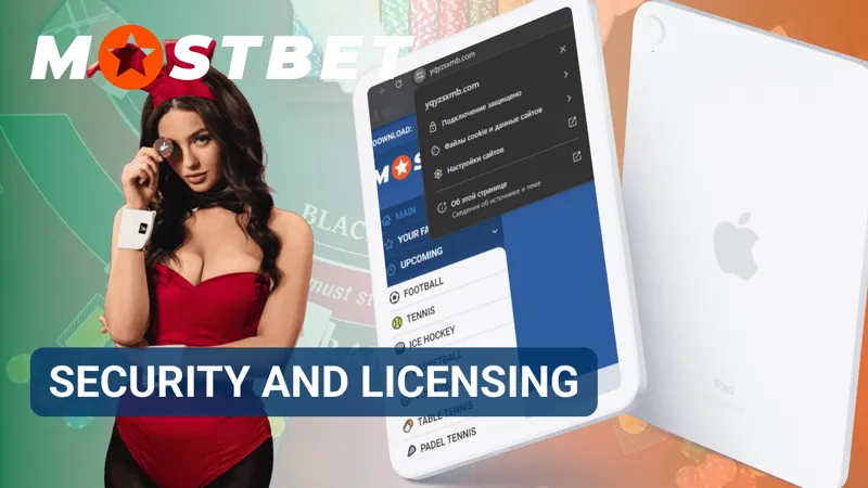 Mostbet security system and licensing information