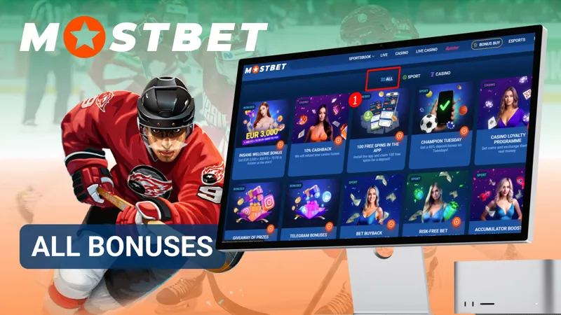 Complete list of Mostbet bonuses and promotions