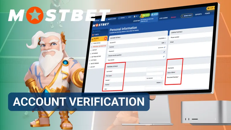 Mostbet account verification process with identity documents