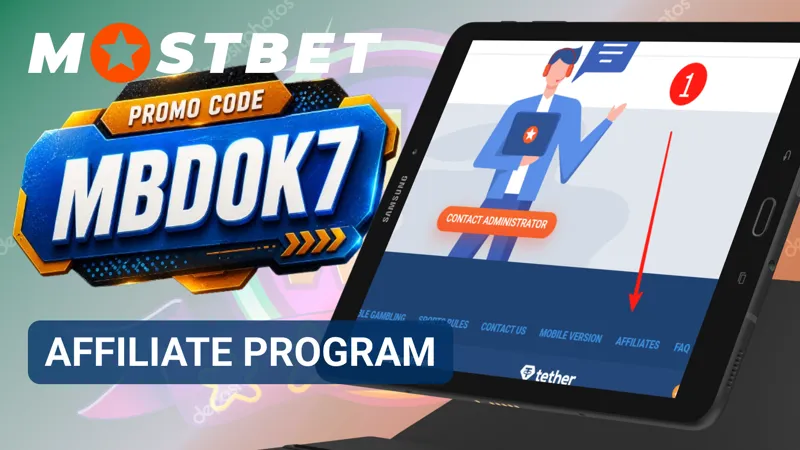 Mostbet affiliate program dashboard for partners