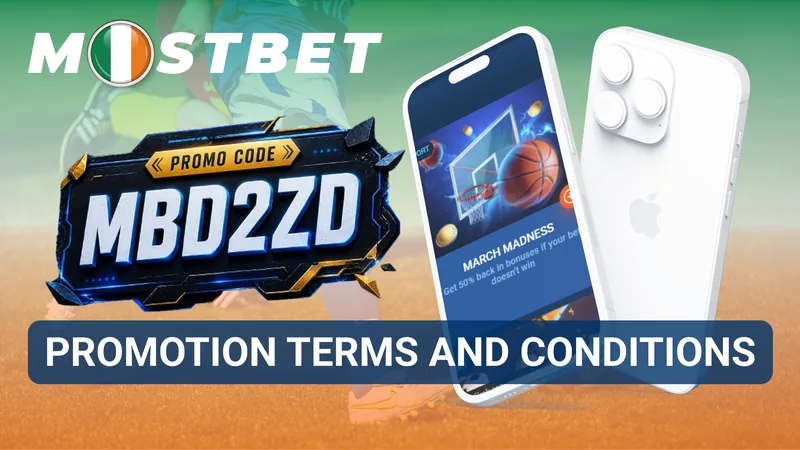 Promotion terms page outlining eligibility, validity periods, and wagering requirements for Mostbet offers.